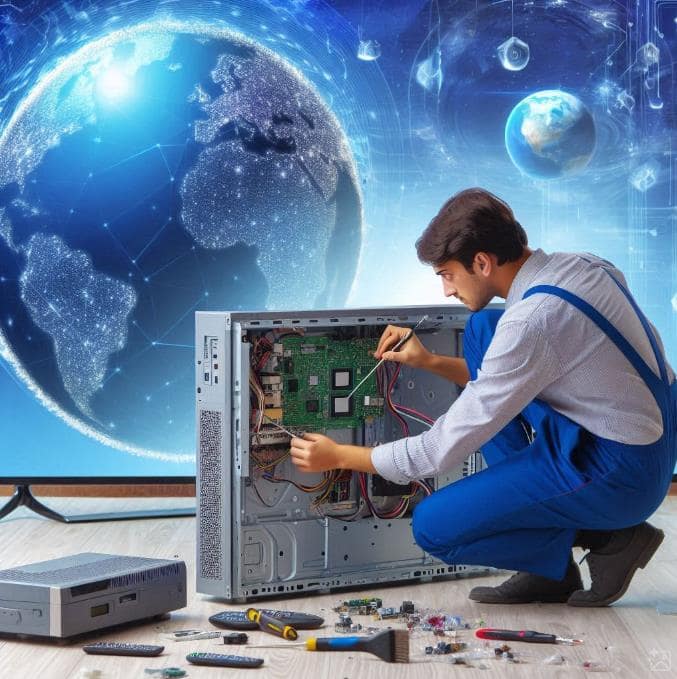 تلویزیون زمرکز تخصصی تعمیر تلویزیون‌های مدرن ال جی